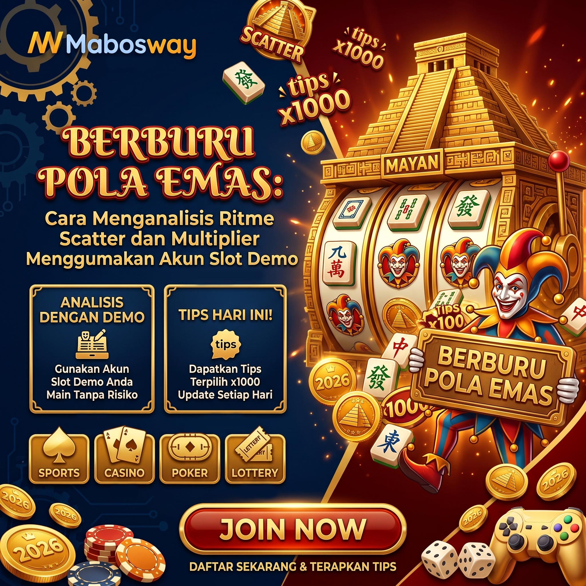 Cara Menganalisis Ritme Scatter dan Multiplier Menggunakan Akun Slot Demo